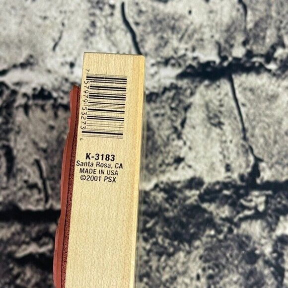 PSX K3183 Pumpkin Gourd Fall Harvest Wooden Stamp - Picture 3 of 8